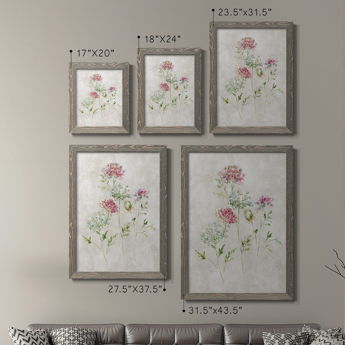 Soft Lace II-Premium Framed Canvas - Ready to Hang