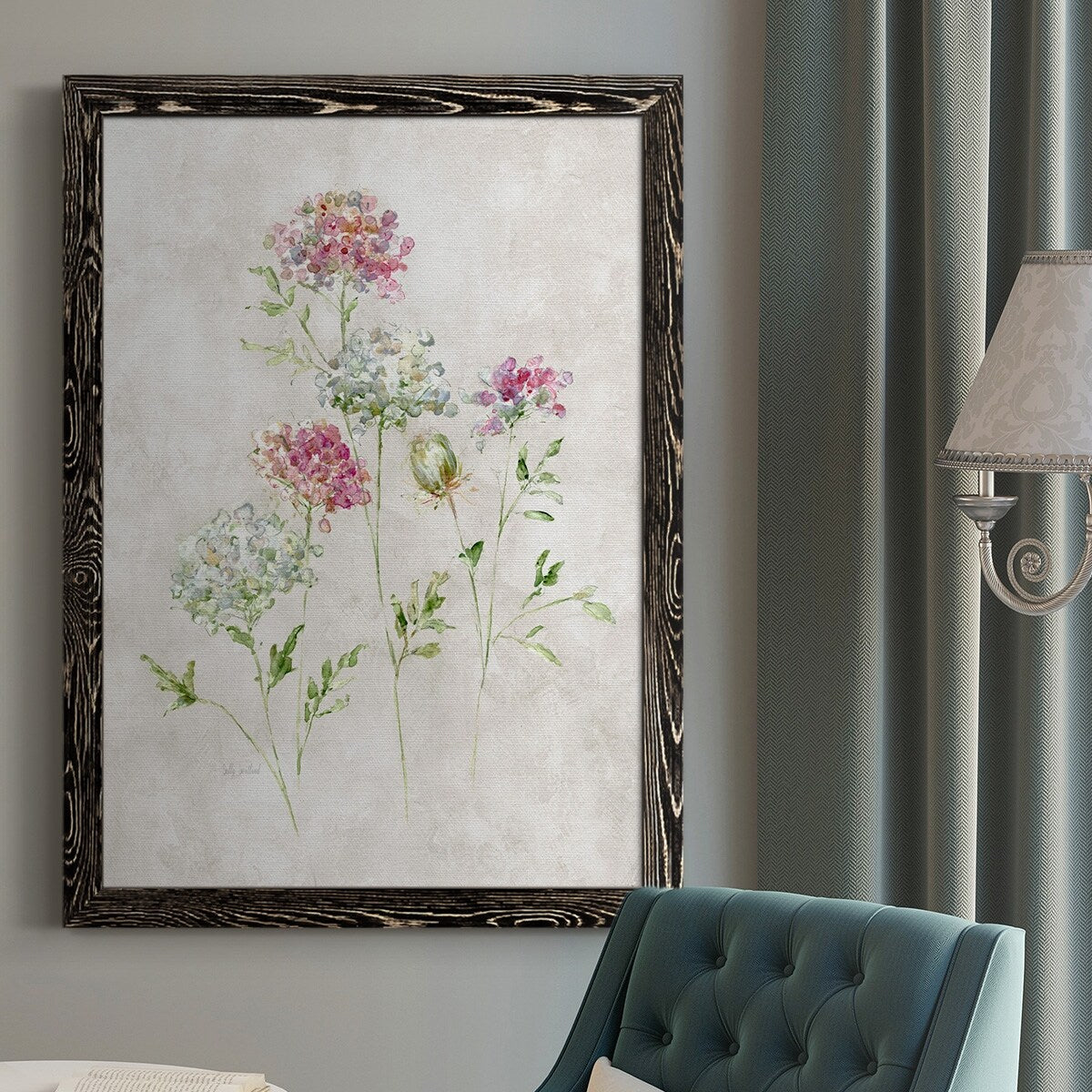 Soft Lace II-Premium Framed Canvas - Ready to Hang