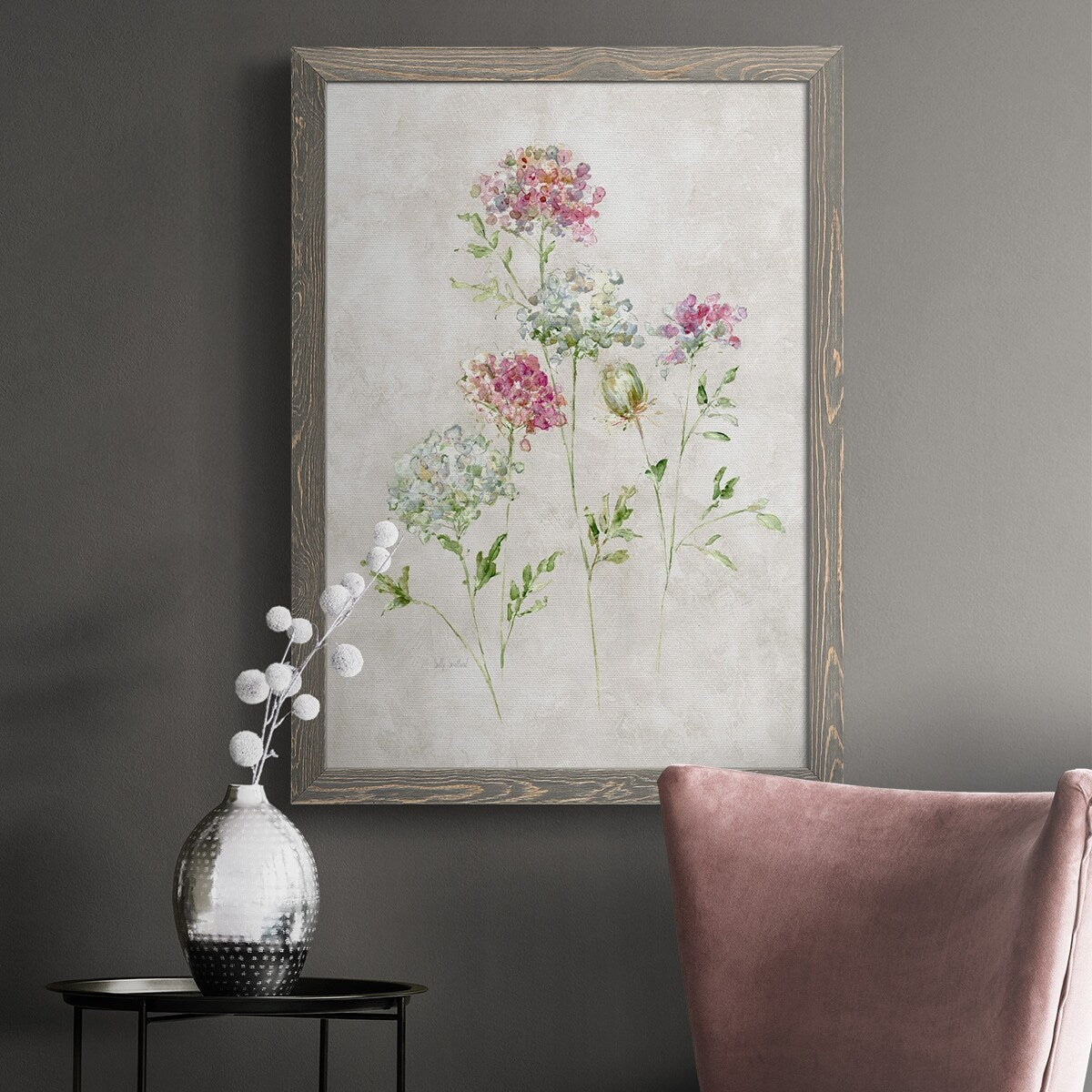 Soft Lace II-Premium Framed Canvas - Ready to Hang