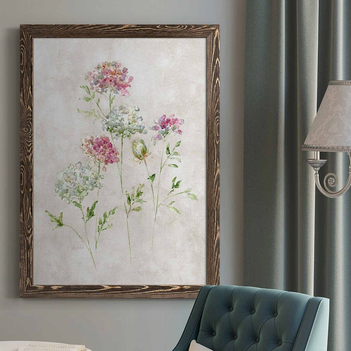 Soft Lace II-Premium Framed Canvas - Ready to Hang