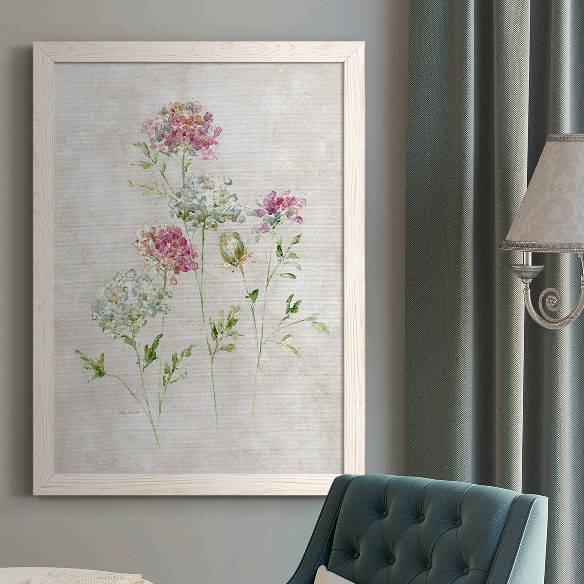 Soft Lace II-Premium Framed Canvas - Ready to Hang
