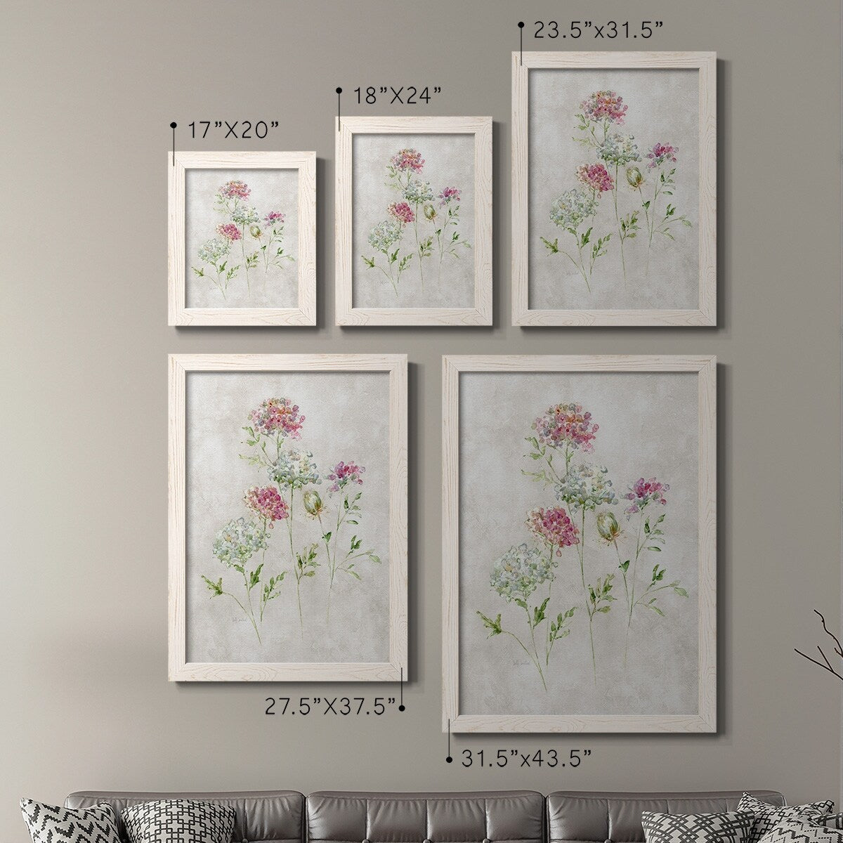 Soft Lace II-Premium Framed Canvas - Ready to Hang