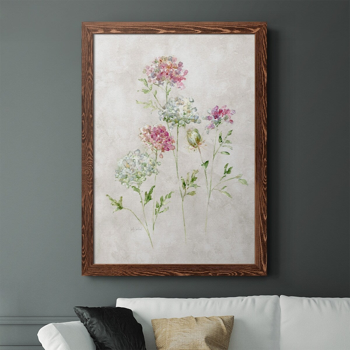 Soft Lace II-Premium Framed Canvas - Ready to Hang