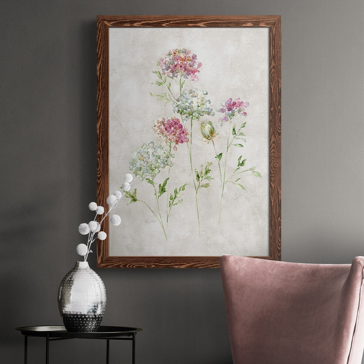 Soft Lace II-Premium Framed Canvas - Ready to Hang
