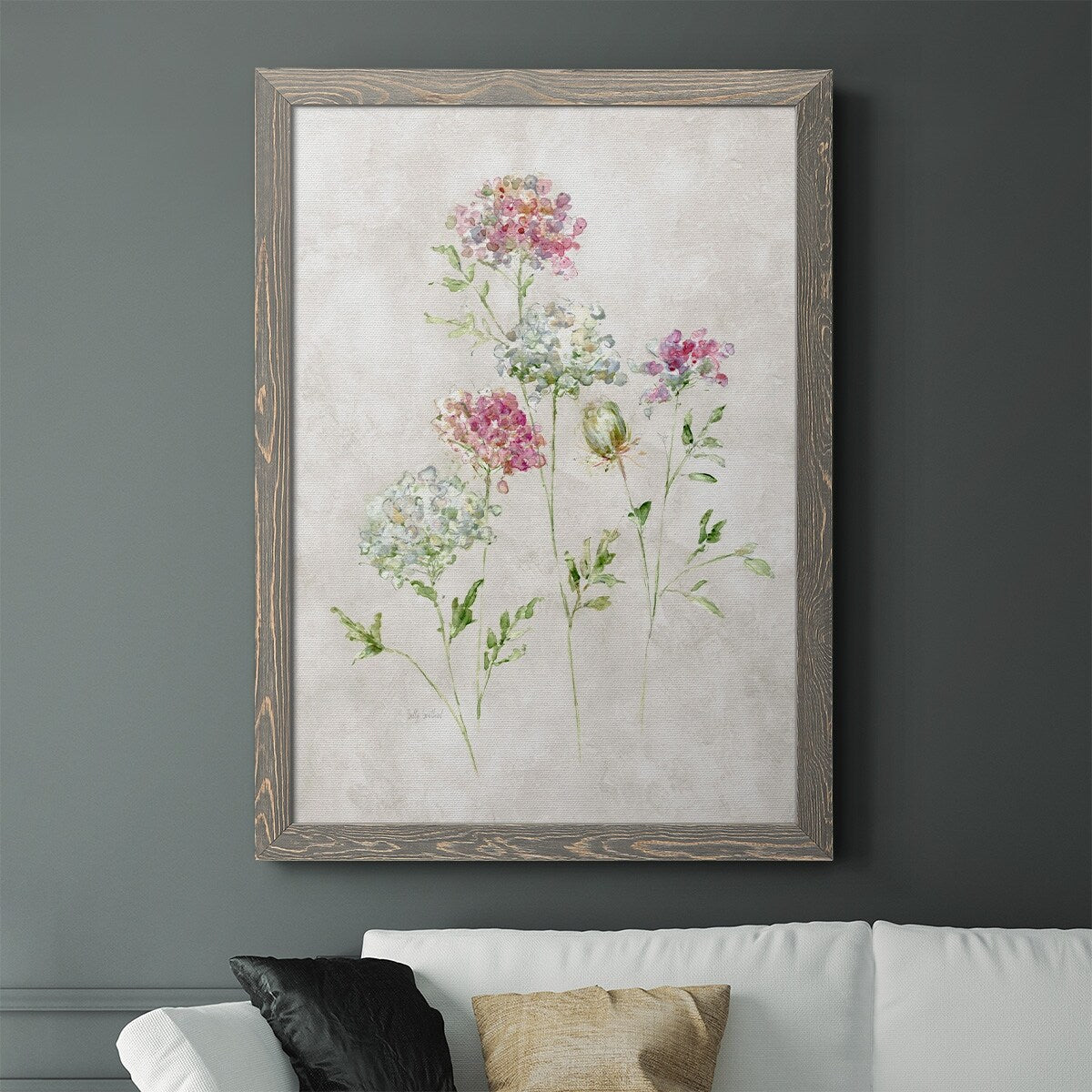 Soft Lace II-Premium Framed Canvas - Ready to Hang