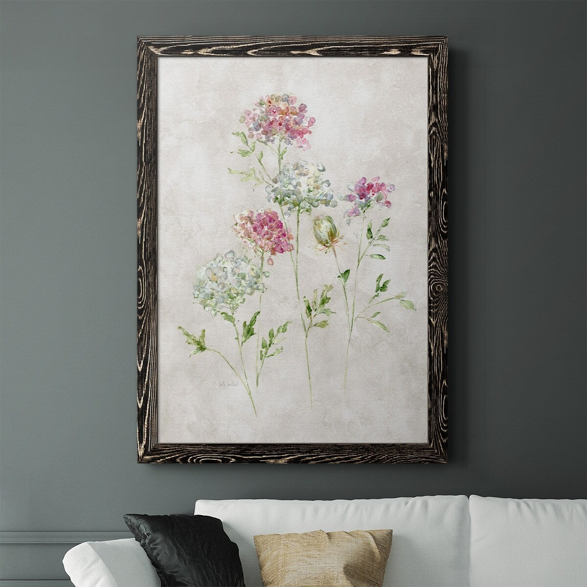 Soft Lace II-Premium Framed Canvas - Ready to Hang