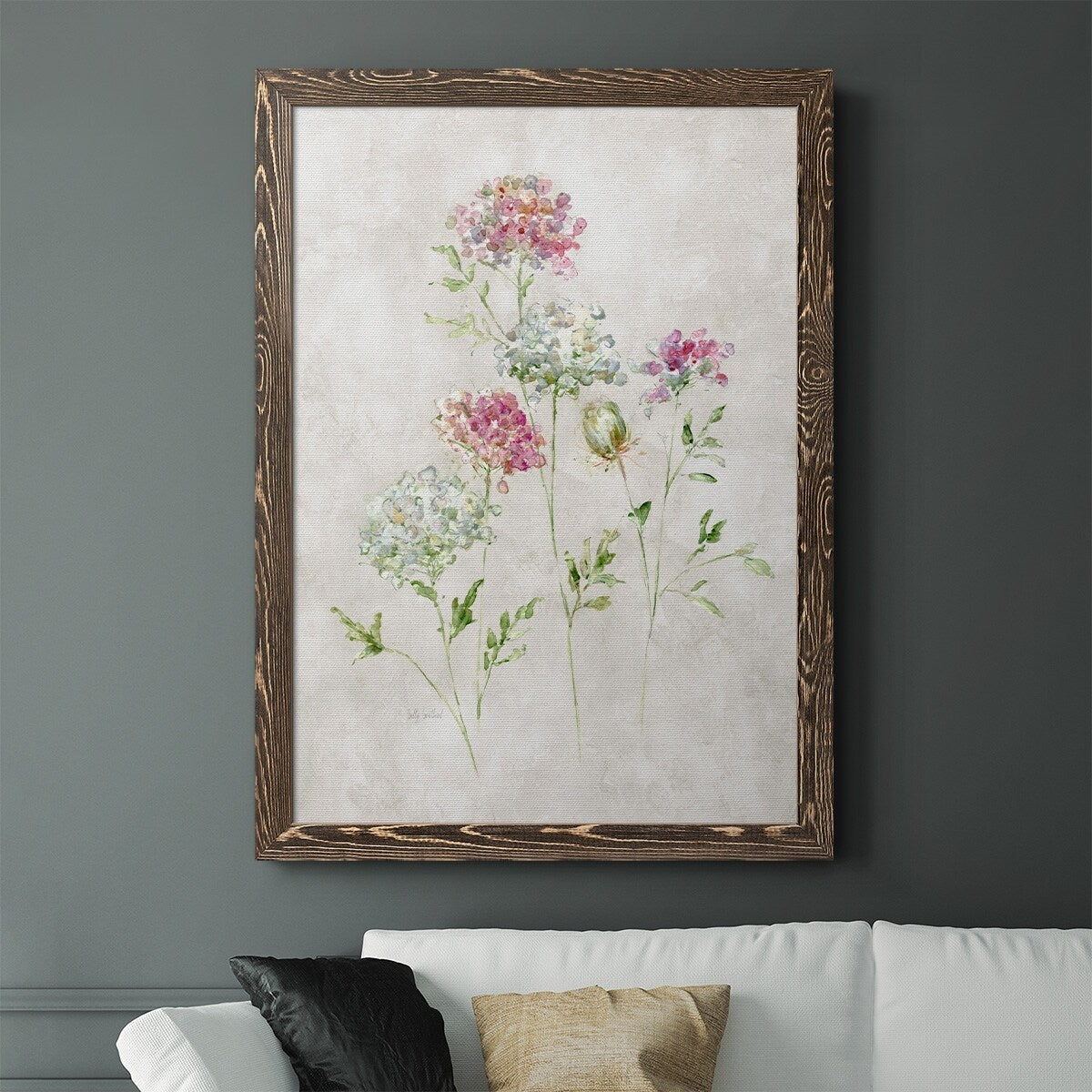 Soft Lace II-Premium Framed Canvas - Ready to Hang