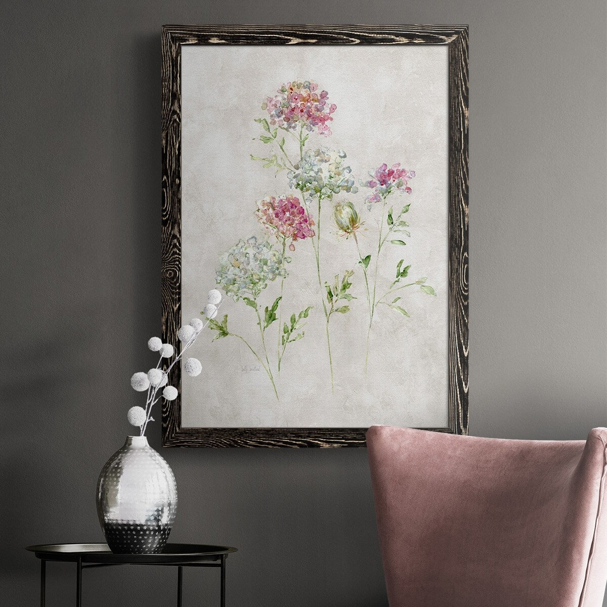 Soft Lace II-Premium Framed Canvas - Ready to Hang