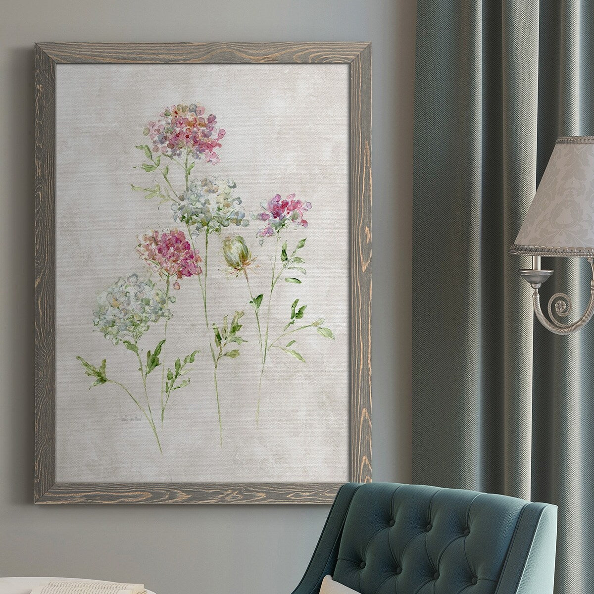 Soft Lace II-Premium Framed Canvas - Ready to Hang