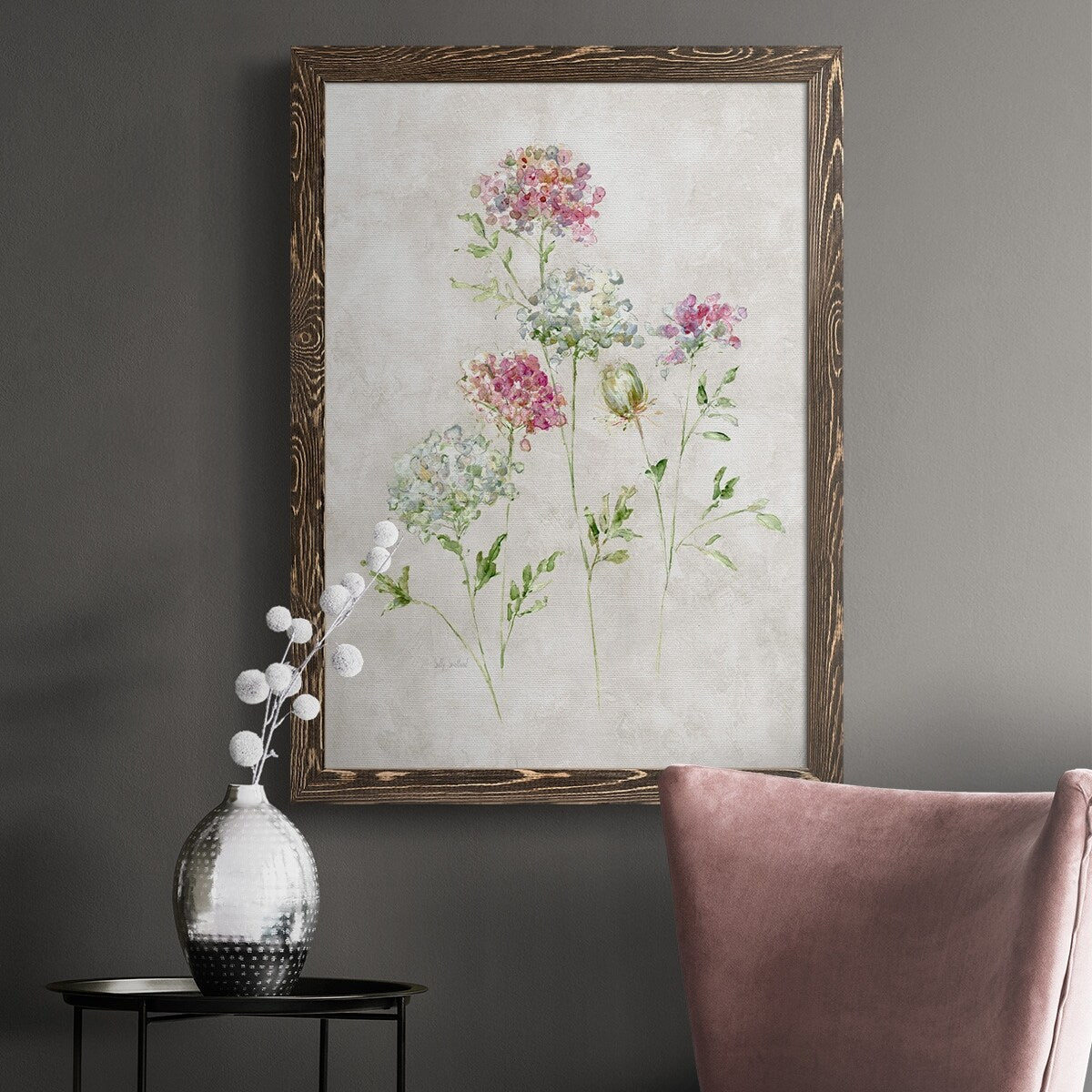 Soft Lace II-Premium Framed Canvas - Ready to Hang