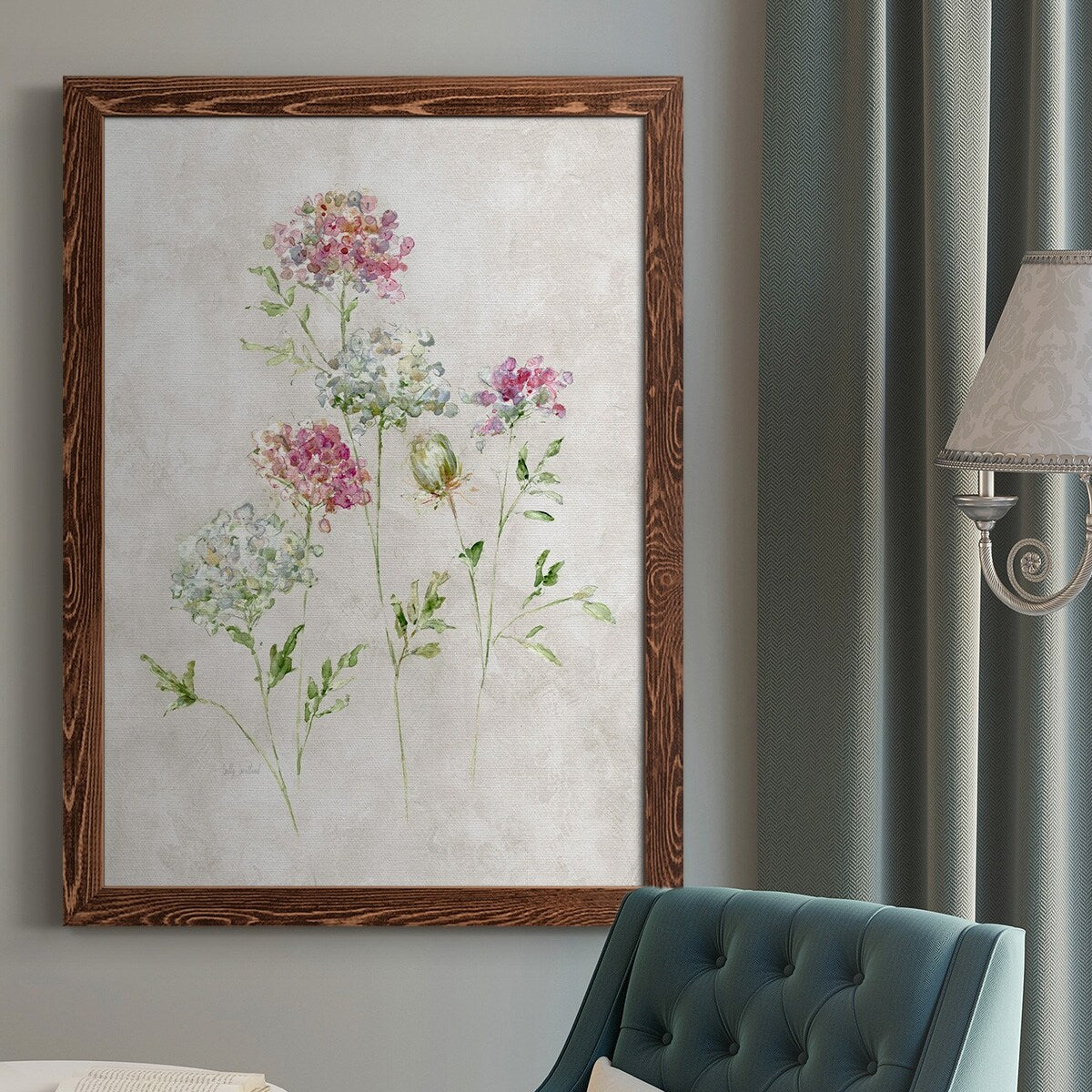 Soft Lace II-Premium Framed Canvas - Ready to Hang