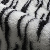 Soft Shaggy Fluffy Faux Fur Area Rug Floor Mat 5' x 7' Black - 5' x 8'/Surplus