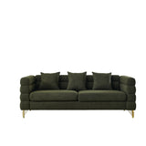 Soft Sitting with 3 Pillows for Living Room, Bedroom, Office
