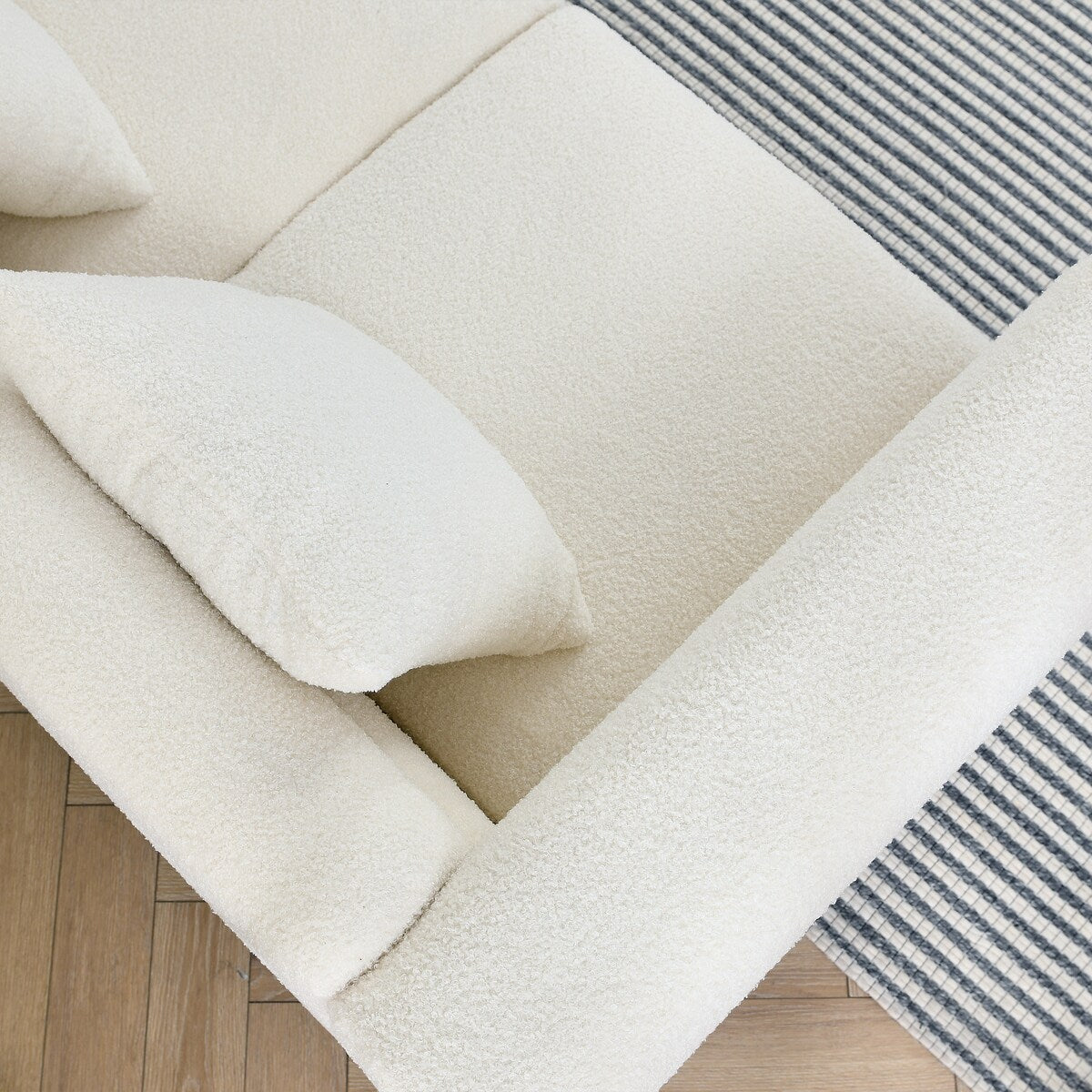 Soft Sitting with 3 Pillows for Living Room, Bedroom, Office