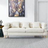 Soft Sitting with 3 Pillows for Living Room, Bedroom, Office