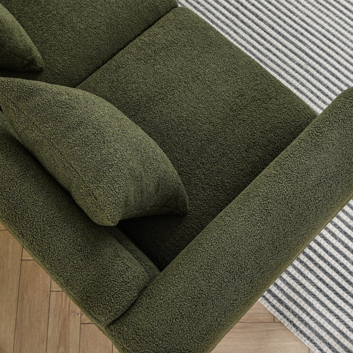 Soft Sitting with 3 Pillows for Living Room, Bedroom, Office
