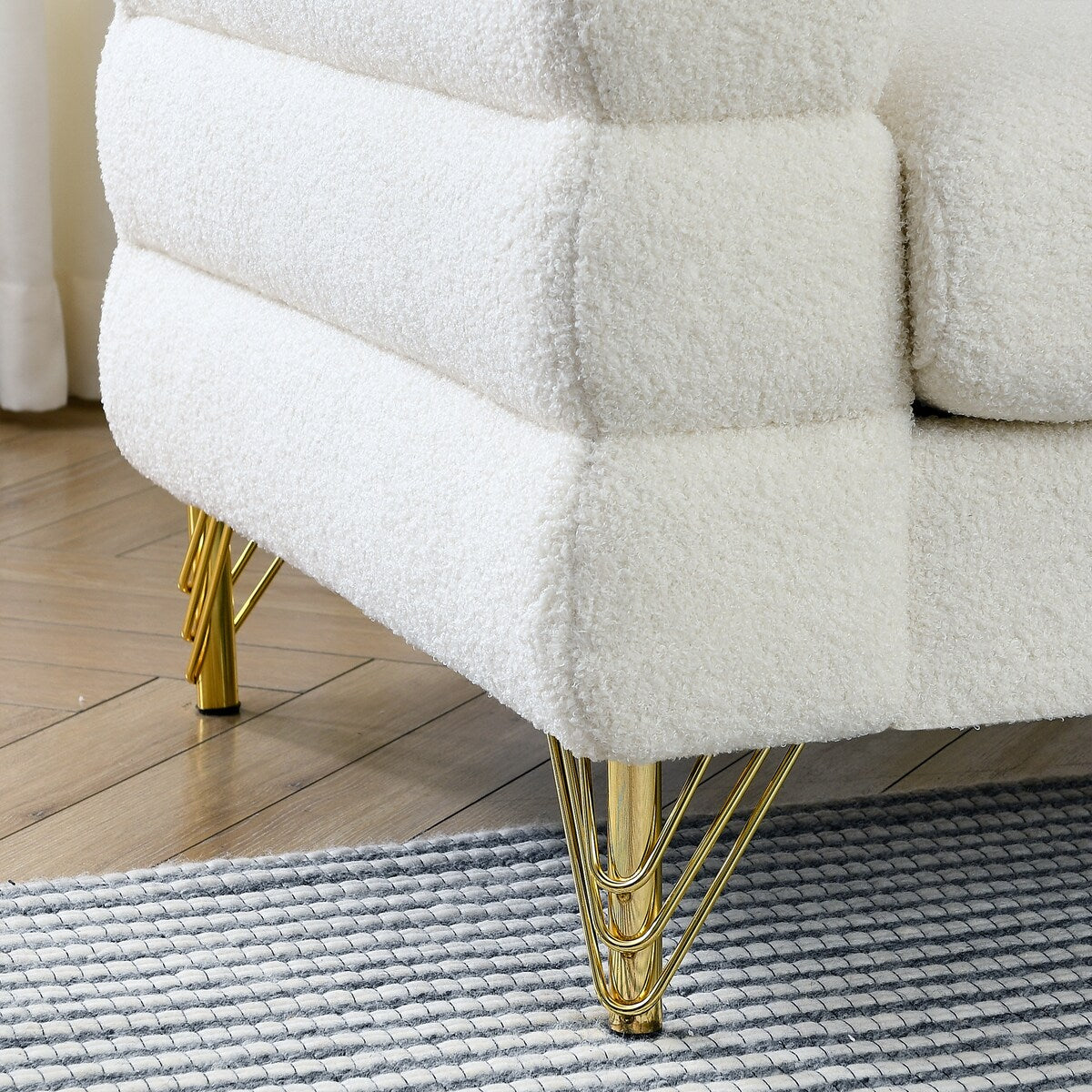Soft Sitting with 3 Pillows for Living Room, Bedroom, Office