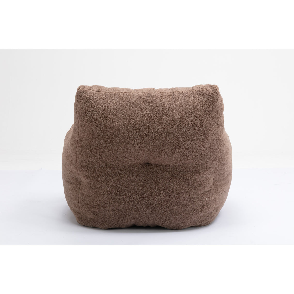 Soft Tufted foam bean bag chair with Teddy fabric