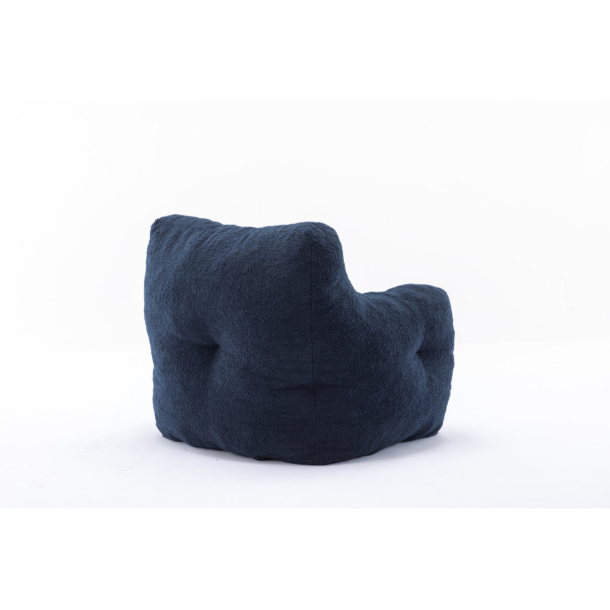 Soft Tufted foam bean bag chair with Teddy fabric