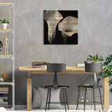 Softness II Print On Wood by Assaf Frank - Multi-Color