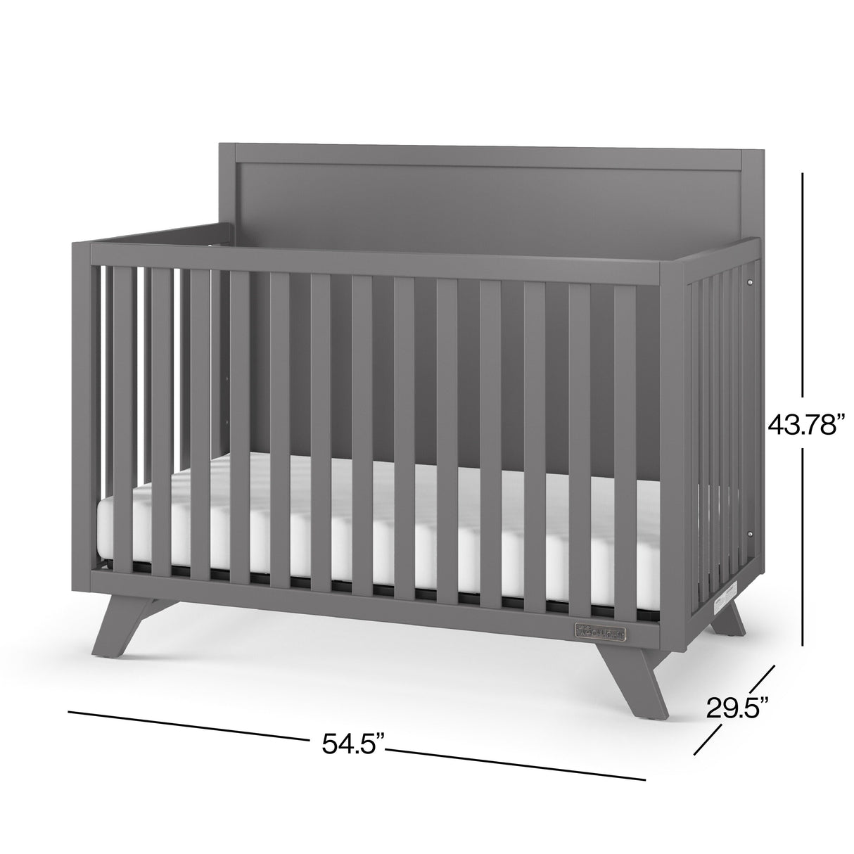 Soho 4-in-1 Flat Top Convertible Crib