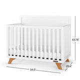 Soho 4-in-1 Flat Top Convertible Crib