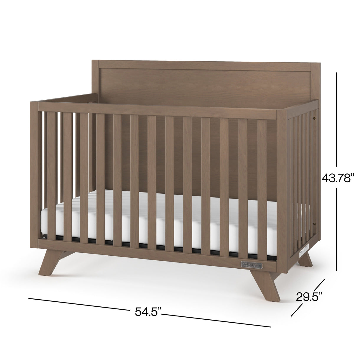 Soho 4-in-1 Flat Top Convertible Crib