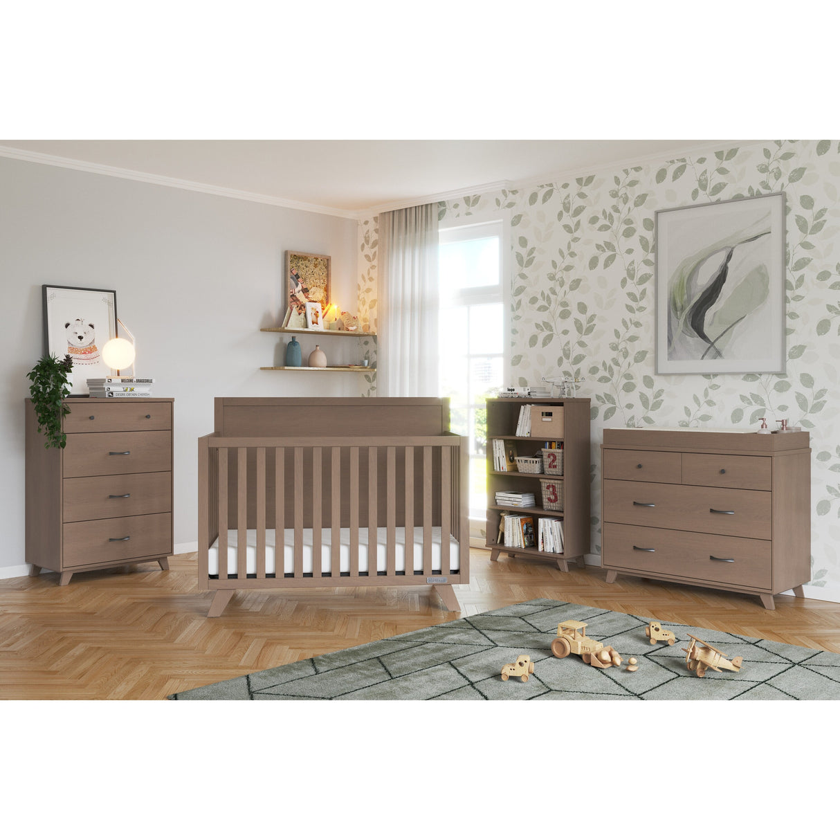 Soho 4-in-1 Flat Top Convertible Crib