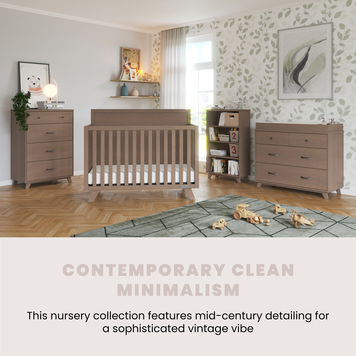 Soho 4-in-1 Flat Top Convertible Crib