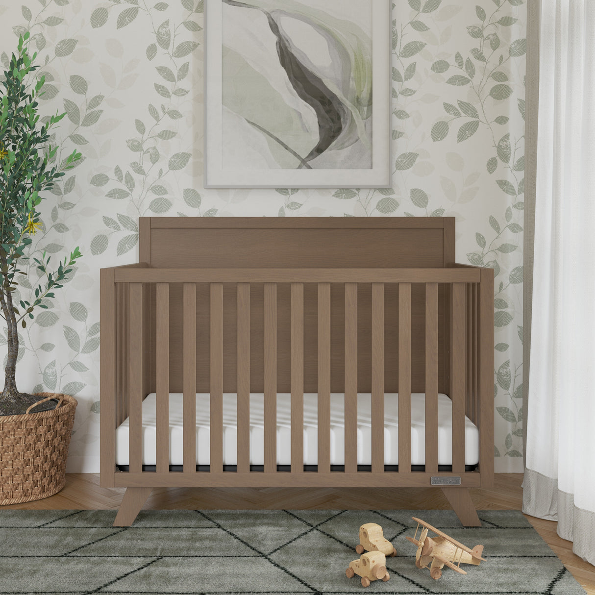 Soho 4-in-1 Flat Top Convertible Crib