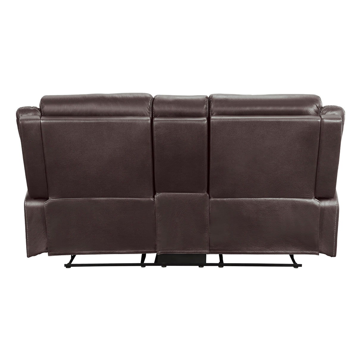 Soho Double Lay Flat Reclining Love Seat with Console