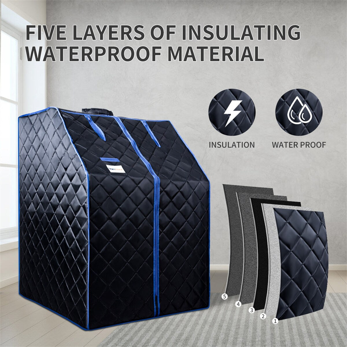 Sojourner Portable Sauna for Home - Steam Sauna Tent