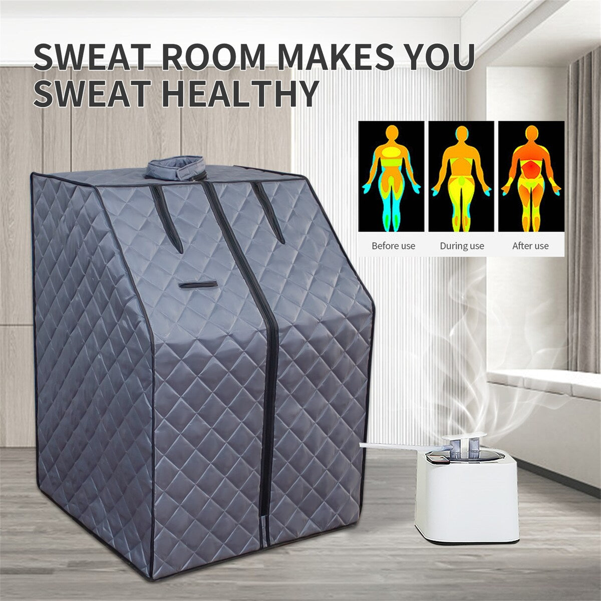 Sojourner Portable Sauna for Home - Steam Sauna Tent