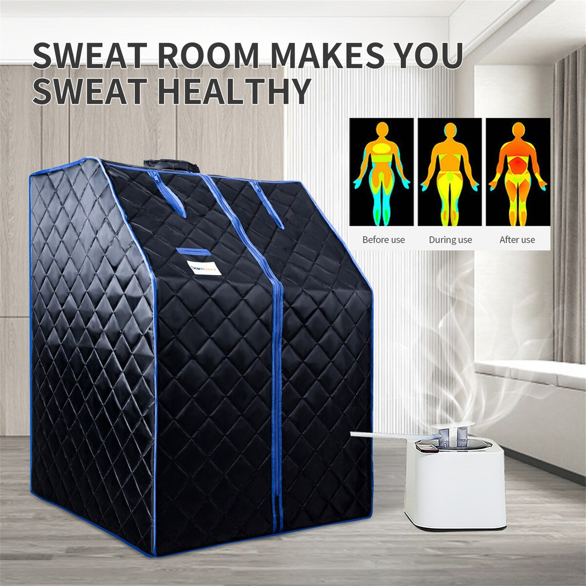 Sojourner Portable Sauna for Home - Steam Sauna Tent