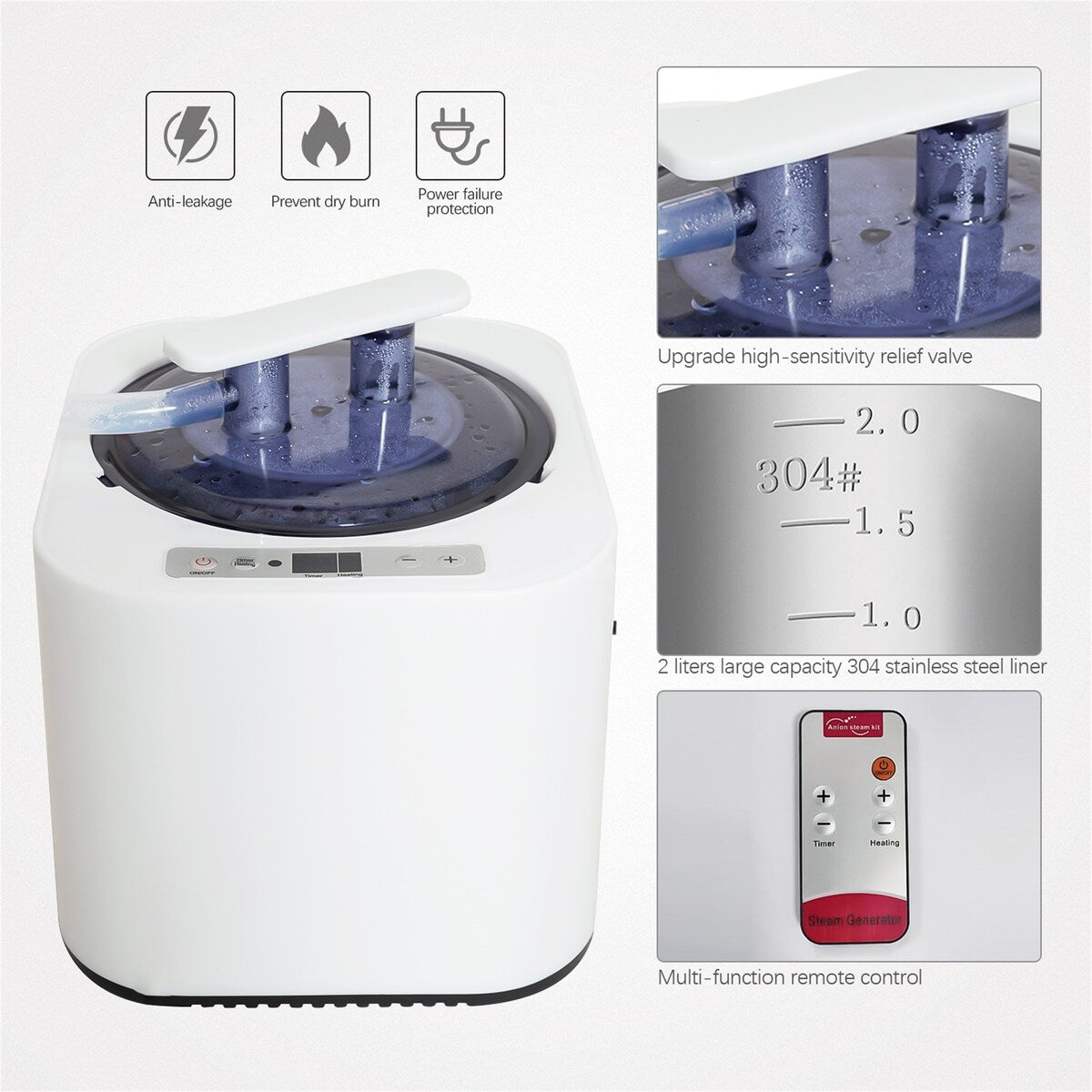 Sojourner Portable Sauna for Home - Steam Sauna Tent