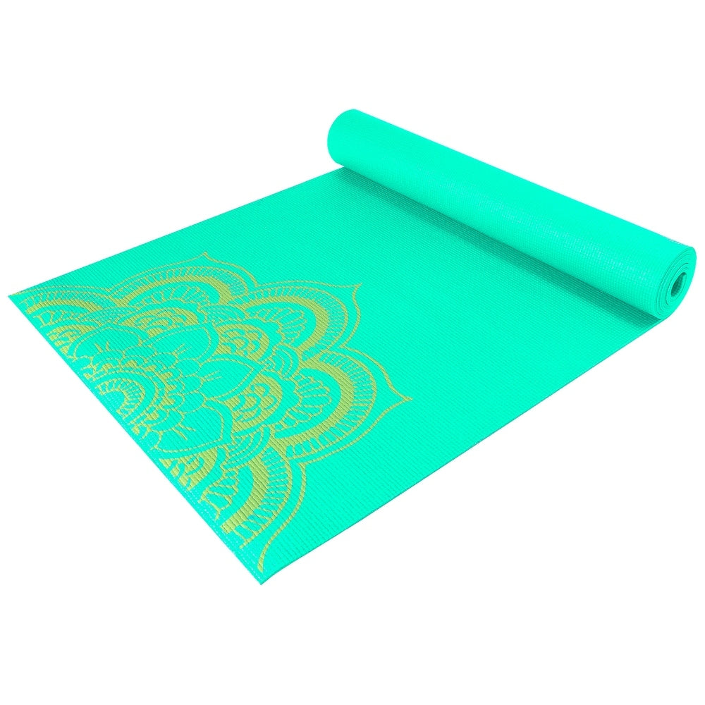 Sol Living Yoga Mat Premium Non Slip Extra Thick Exercise Mat for Yoga, Pilate, Mediation - 24 -In x 72 -In
