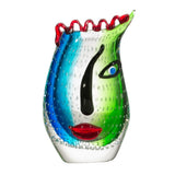 Solange Hand Blown Art Glass Vase