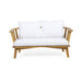 MacArthur Acacia Wood Loveseat by Christopher Knight Home