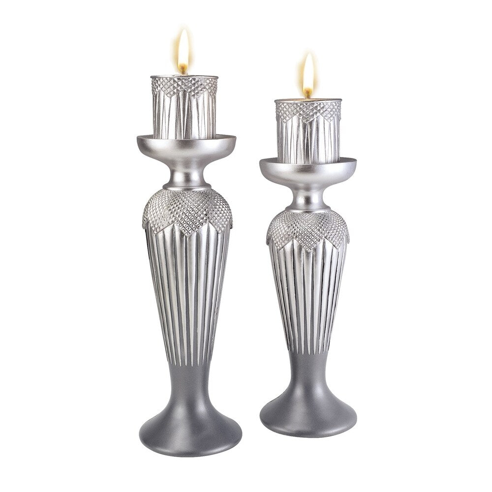 Solar Candleholder Set - N/A