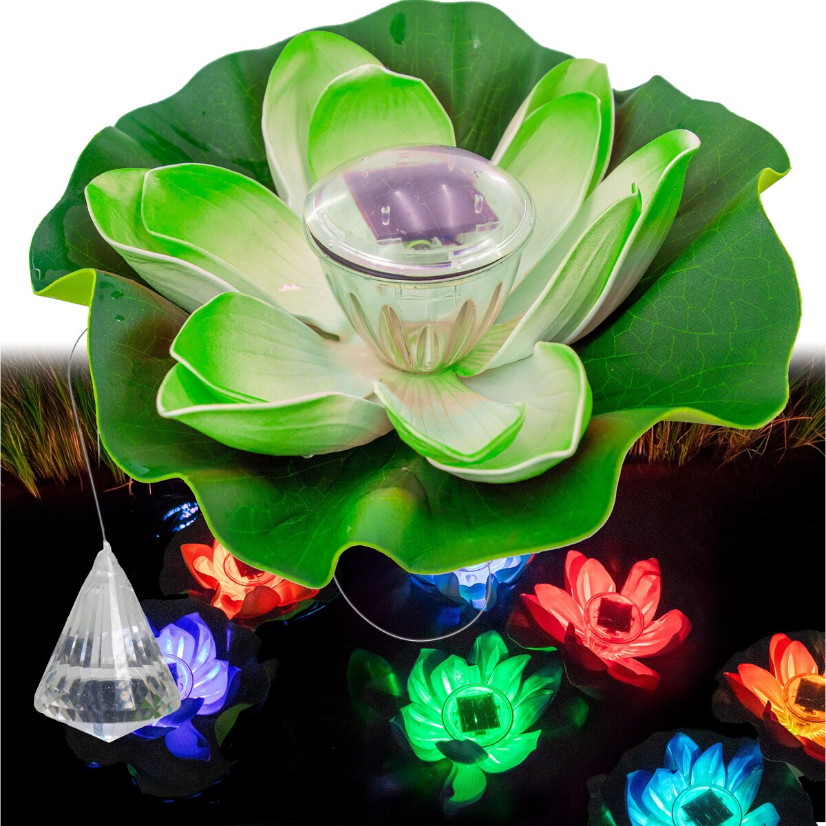Led lotus lamp hot sale