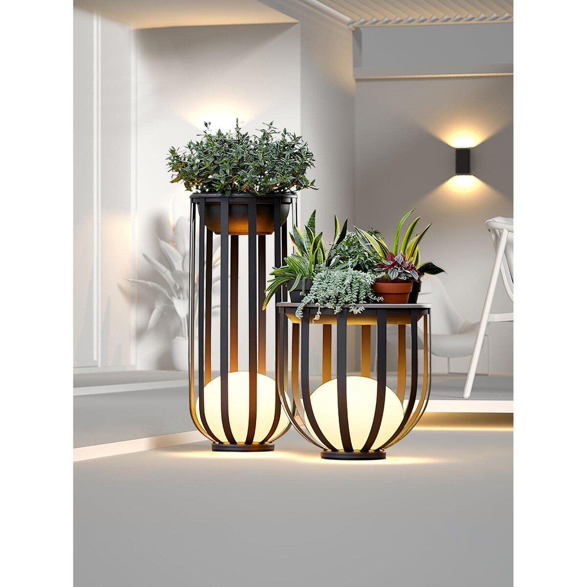 Solar Garden LED Landscape Lamp