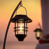 Solar Lantern Outdoor Lights, Hanging Wireless Waterproof,2 Pack