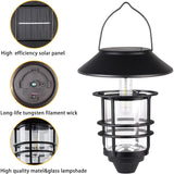 Solar Lantern Outdoor Lights, Hanging Wireless Waterproof,2 Pack
