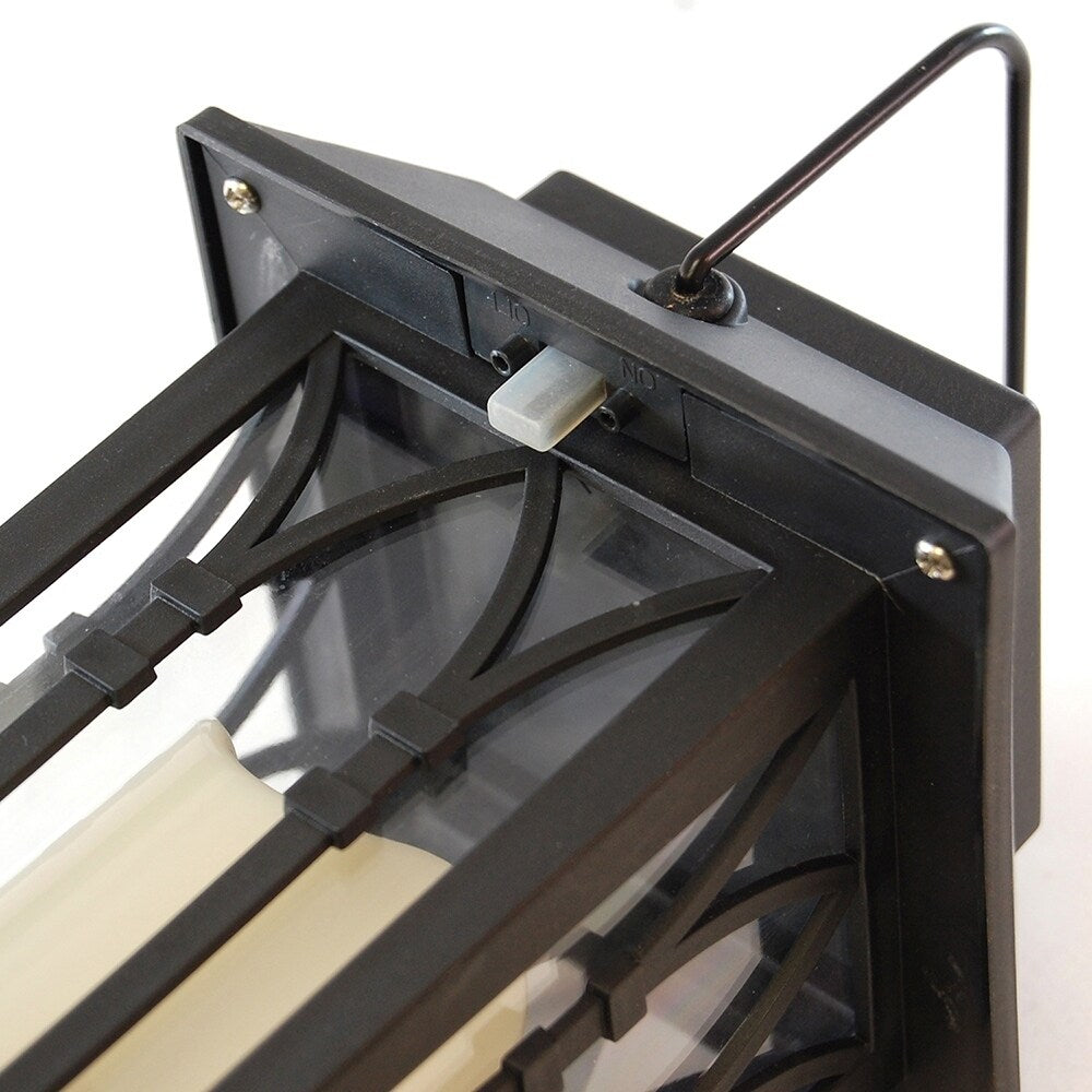Solar Mini Lanterns- Black 2ct