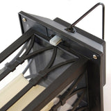 Solar Mini Lanterns- Black 2ct