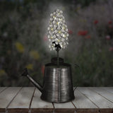 Solar Topiary in Watering Can