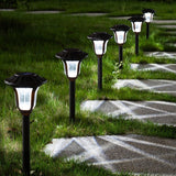 Solar Waterproof Cold White Pathway Lights 8 Pack - 8 Pack