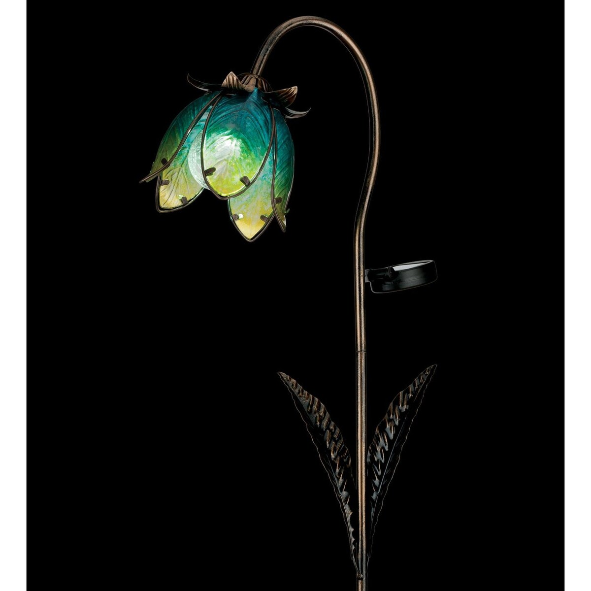 Solar Wildflower Stake - Blue - 12"x5"x36"