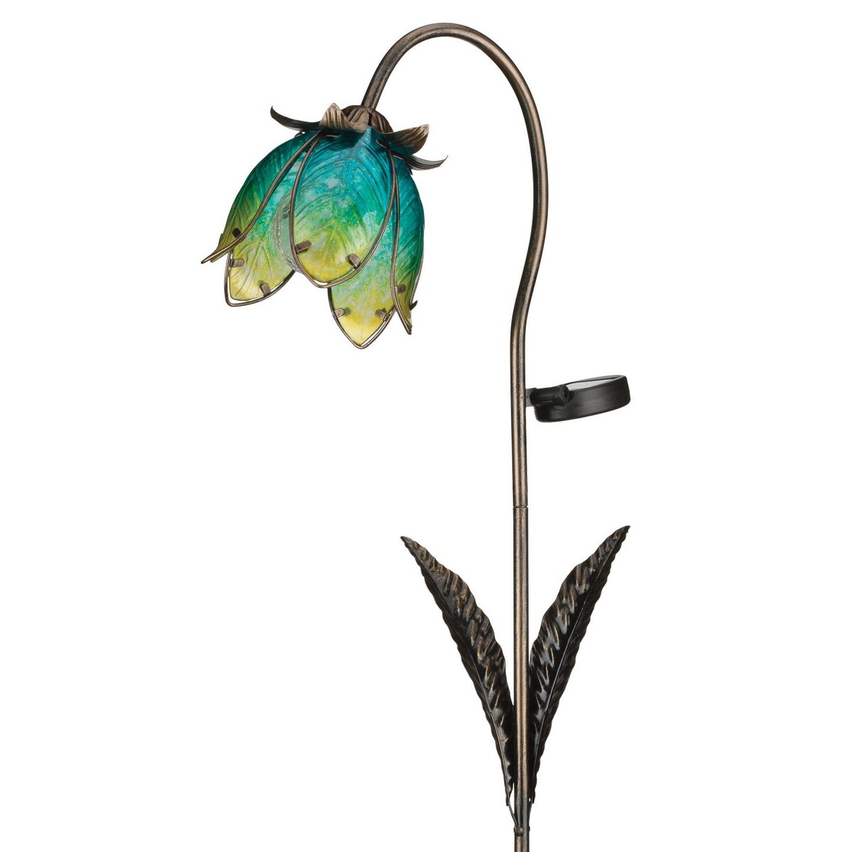 Solar Wildflower Stake - Blue - 12"x5"x36"