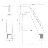 Solid Brass Single-handle Bathroom Vanity Sink Faucet